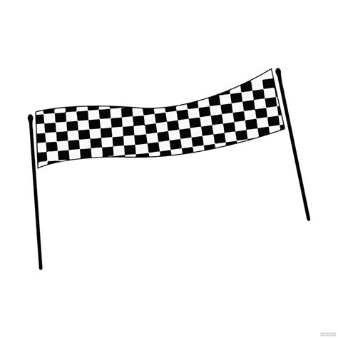 Checkered Flag Clipart Border