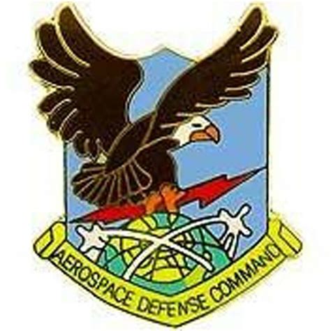 Metal Lapel Pin Usaf Command Pin Us Air Force Aerospace Defense Command