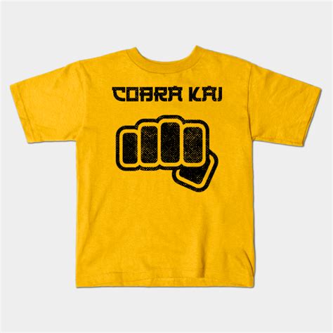 COBRA KAI strike first strike hard Karate - Cobra Kai - Kids T-Shirt ...