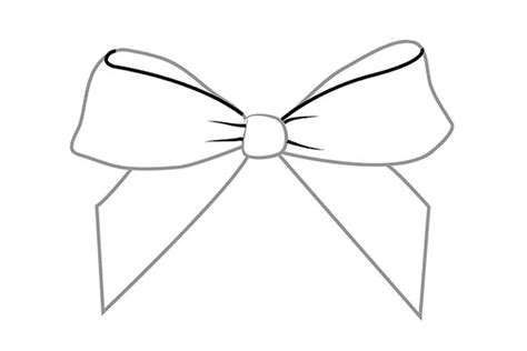 How To Draw A Bow In Pencil Simple And Three Options