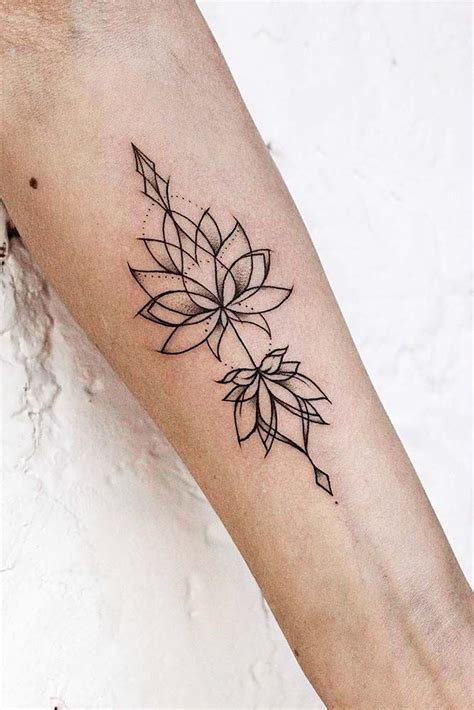 There Are Many Variations Of A Lotus Flower Tattoo But They All Have