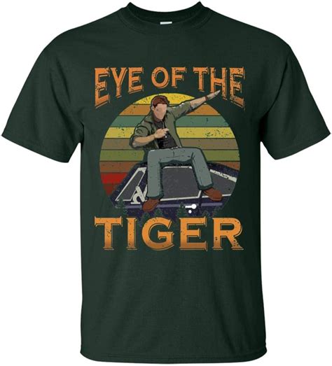 Eye Of The Tiger Vintage Retro Natural T Shirt Zelitnovelty