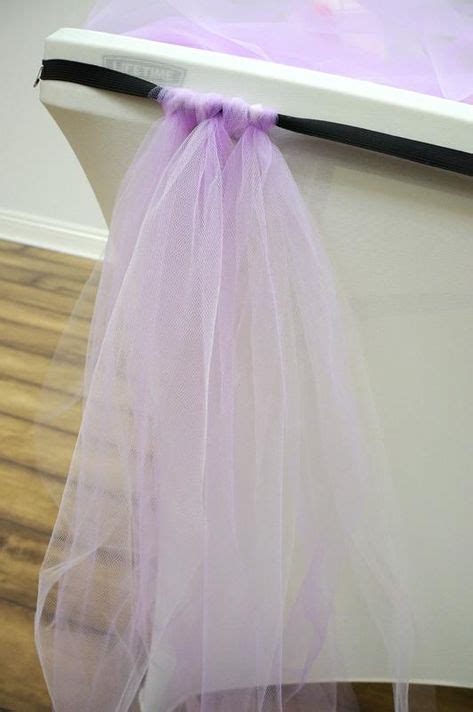 Maybe you would like to learn more about one of these? Create your Own No-Sew Tulle Table Skirt! | Diy table skirts, Tulle table skirt, Tulle table