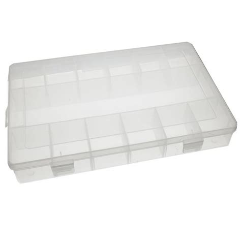 Bead Storage Box Wth 13 Compartments 270x180x40mm Beads And Beading