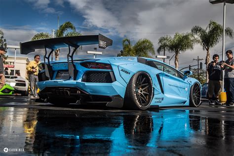 Lamborghini Lamborghini Aventador Lb Performance Vehicle Blue Cars