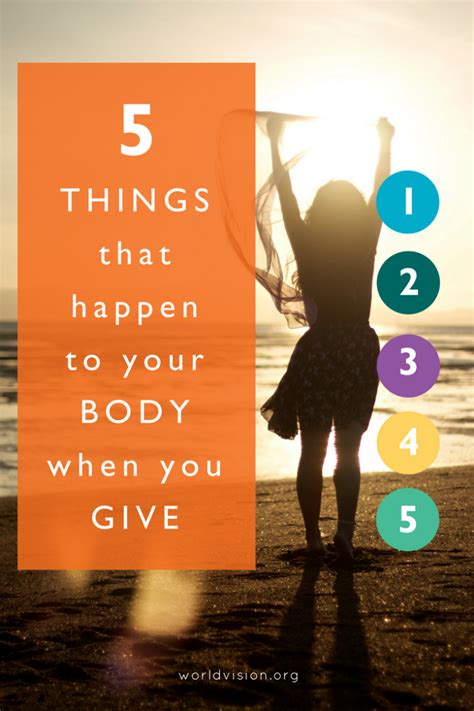 5 Things That Happen To Your Body When You Re Generous And Give World