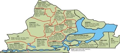 List of streets in lagos. Image result for map of lagos state nigeria | Map, Image