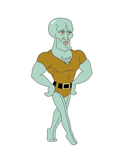 Handsome Squidward Full Body Scarf For Sale By Hillyhills Redbubble