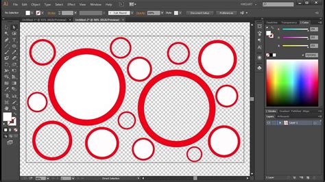 With the duplicate circle and the background image selected, hit cmd+7 (or go to object > clipping mask > make). Transparent Background in Adobe Illustrator - YouTube