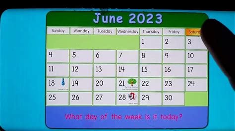 Starfall The June 3 2023 Calender Youtube