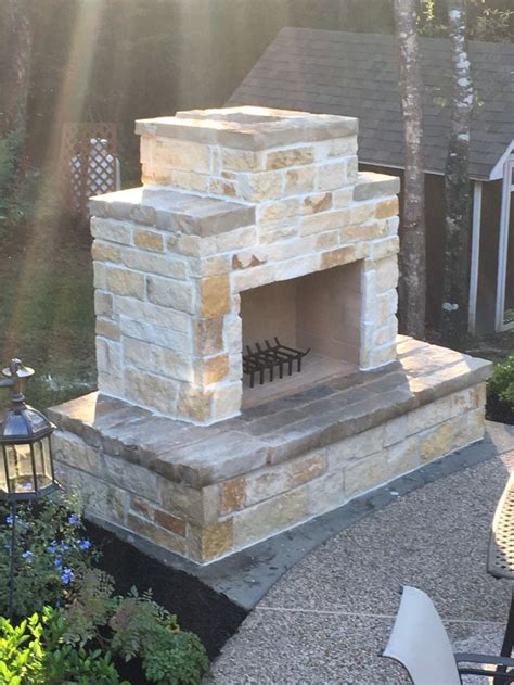 How To Build An Outdoor Fireplace Rijals Blog