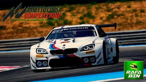 Assetto Corsa Competizione Bmw M Gt Circuit Paul Ricard Youtube My