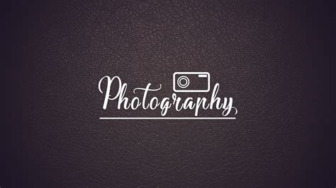How To Design Photography Logo Adobe Photoshop Cc New Logo Youtube