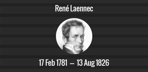 René Laennec Death Anniversary