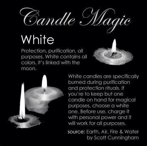 °white Candle Magic Pagan And Wiccan Ways Pinterest Candle