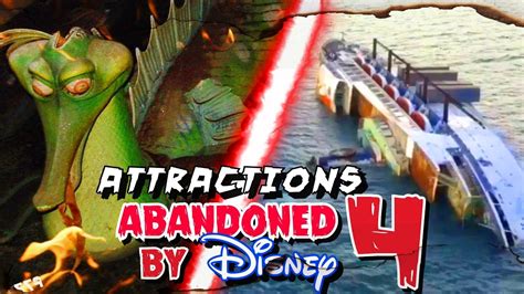 Attractions Abandoned By Disney 4 Youtube