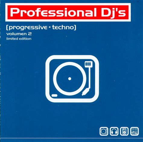 Carátula Frontal De Professional Dj S Volumen 2 Cd 3 Y 4 Portada