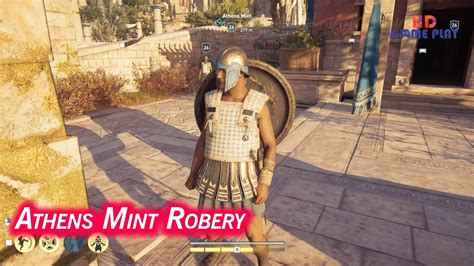 Assassins Creed Odyssey Looting Athens Mint Location Completed Beautiful View Youtube