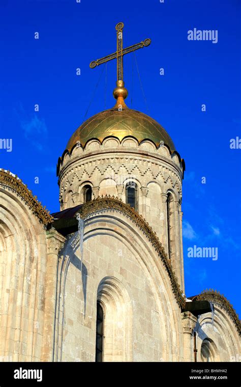 Gilded Dome Of The Dormition Cathedral Assumption Cathedral In