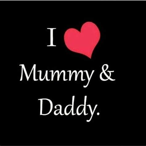 Can you hear me for your eyes only. I love My mummy daddy 😘 | Mom and dad quotes, Dad quotes ...