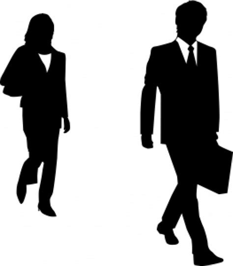 Silhouette Businessman Clipart Best