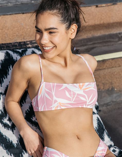 BILLABONG Another Paradise Bralette Bikini Top PINK COMBO Tillys