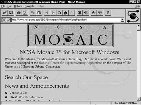 When Was Mosaic Browser Created When Was It Invented