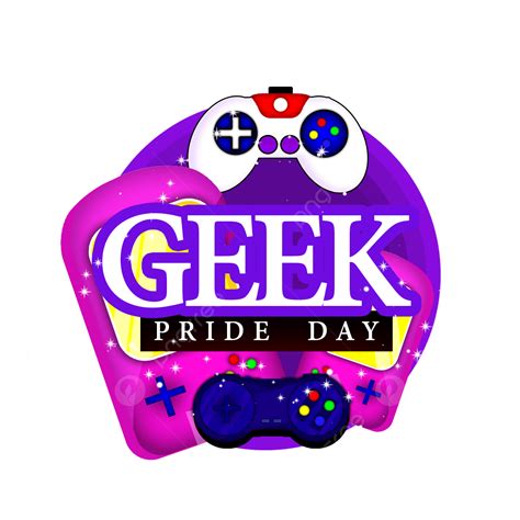 Geek Pride Day Png Picture Geek Pride Day Typography With Plastations