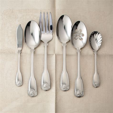 Reed & Barton "Colonial Shell II" 18/10 Stainless Steel Flatware | Ross