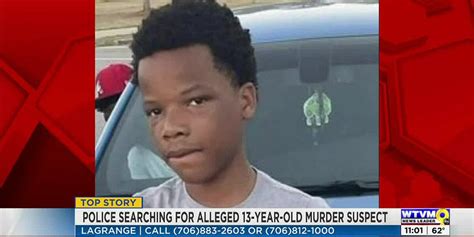 Lagrange Police Searching For Alleged 13 Year Old Murder Suspect