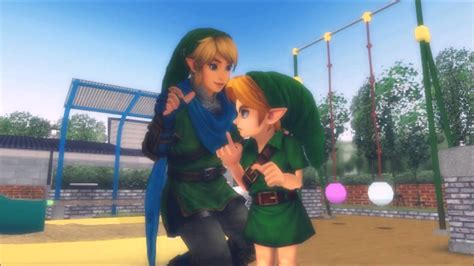 Mmd Legend Of Zelda Young Link Doesnt Like To Be Tickled Youtube