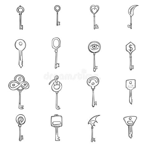 How To Draw A Set Of Keys Lanaiphone