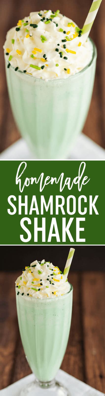 Shamrock Shake Recipe Brown Eyed Baker