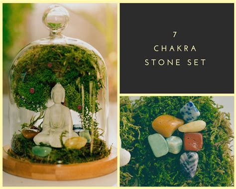 Chakra Stone Set 7 Chakra Stone Healing Crystal Set 7 Etsy Uk