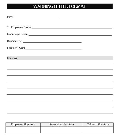 Check spelling or type a new query. How To Write Warning Letter To Employee For Late Coming ...