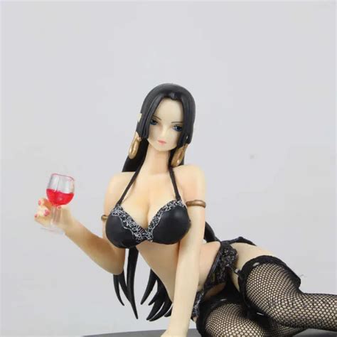 New Anime Brinquedos One Piece Boa Hancock Underwear Lacy Stockings Sex Toy Pvc Action