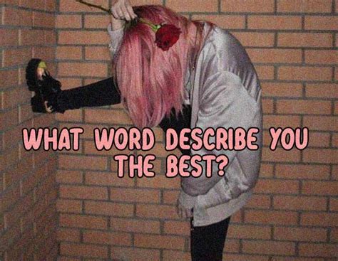 What Word Describe You The Best