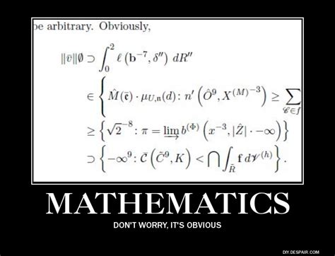 Be A Math Major They Said
