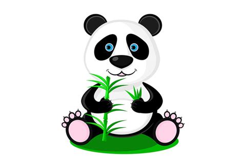 gambar kartun panda   clip art