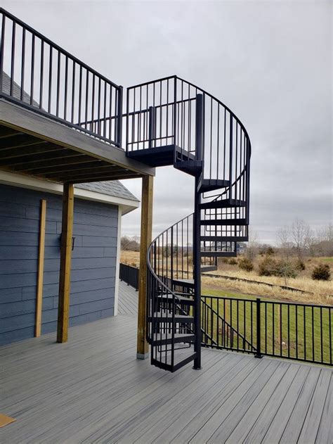 Spiral Stairs For Deck Spiral Staircase Outdoor Staircase Outdoor