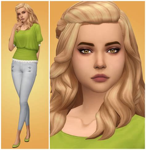 Aveiras Sims 4 Sim Download Felisha Informations And Download
