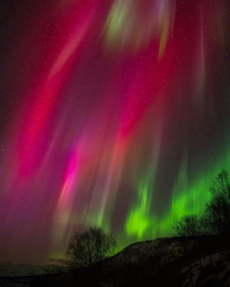 Red Was The Color On Feb 4th In Senja Norway Photo Taken By Aurora