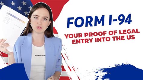 How To Get I 94 Form I 94 Form Filling Instructions J1 Visa Youtube