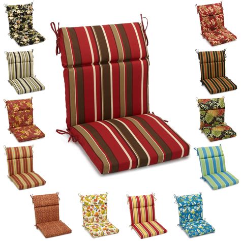 Shop outdoor dining chair cushions for your patio or deck. Blazing Needles 42 x 20-inch Designer Outdoor Chair ...