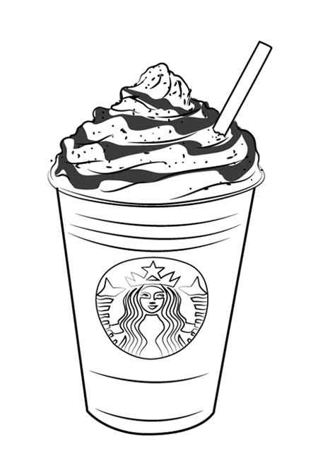 Starbucks coloring pages coloring pages chibi art. Starbucks Coloring Page | K5 Worksheets | Starbucks ...