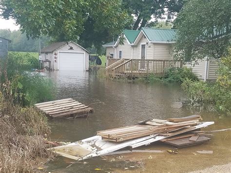 Cedar Falls Flood Recovery Debris Pickup Transfer Station
