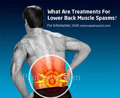 Lower Back Muscle Spasms Treatment Causes Symptoms
