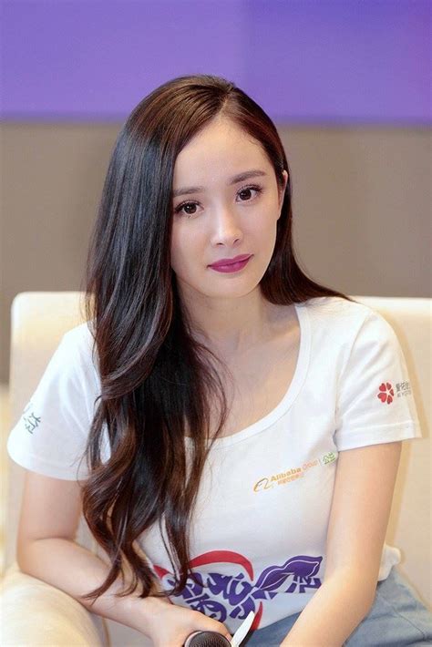 Chinese Actresses Yang Mi At A Charity Event On The World Heart Day In Hangzhou China