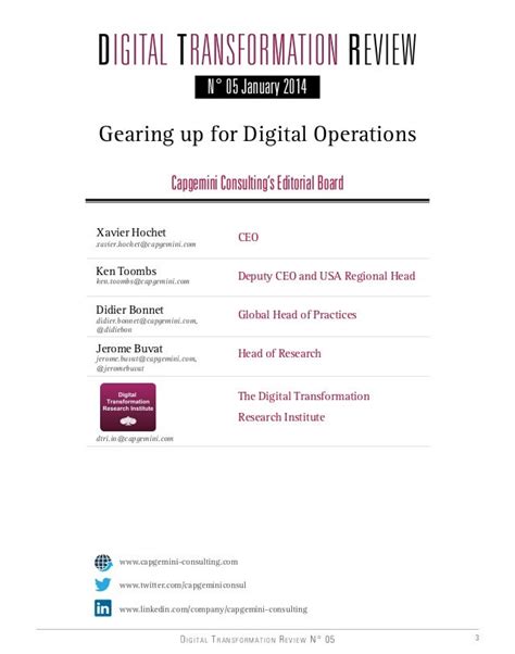 Capgemini Consulting Digital Transformation Review No 5