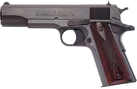 Colt Traditional Series Government Model 45 Acp 5 Blued Semi